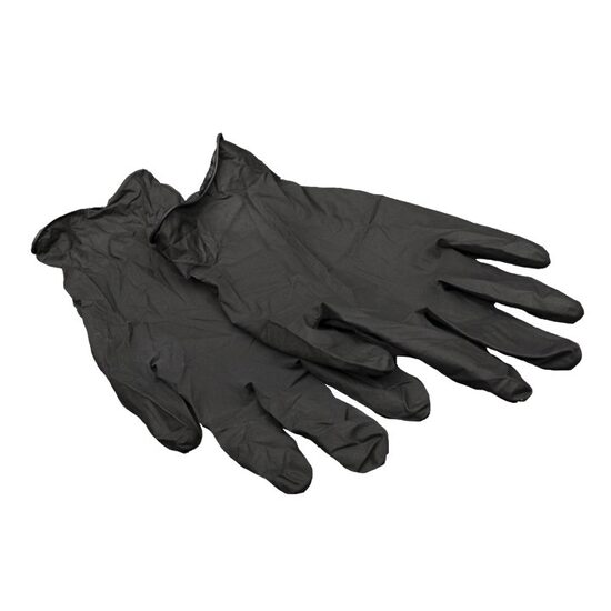 Manusi latex negru, Montana - 1 pereche