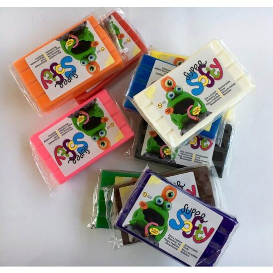 Pasta de modelaj, plastilina Darwi - Softy - 350g