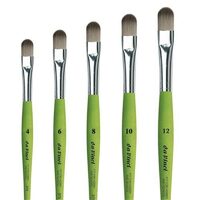 Pensule cioc de rata FILBERT seria 375 - Da Vinci