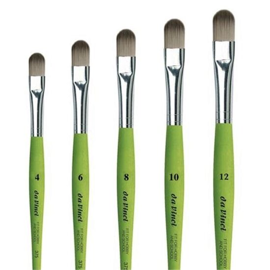Pensule cioc de rata FILBERT seria 375 - Da Vinci