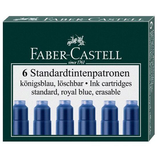 Set 6 cartuse cerneala mici Faber-Castell