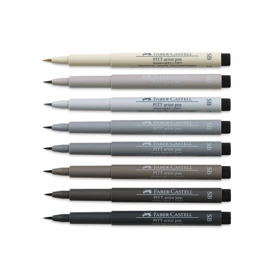 Pitt Artist Pen Soft Brush / varf de pensula moale - Faber-Castell
