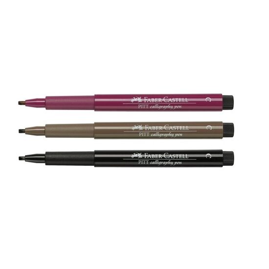 Pitt Artist Pen Caligrafic 2.5 mm - Faber-Castell