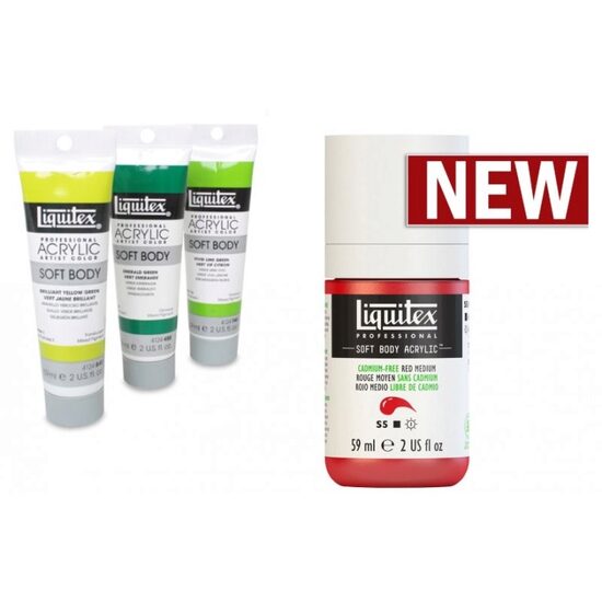 Culori acrilice SOFT BODY 59 ml - Liquitex