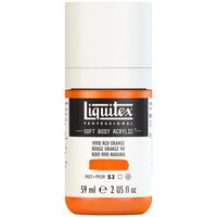 Culoare acrilica Liquitex – SOFT BODY 59 ml – Vivid red orange S3 V…