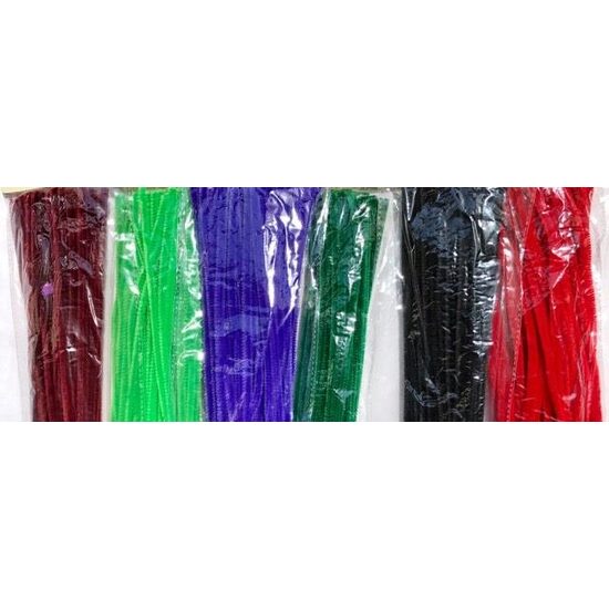 Sarma chenille, sarma plusata 50 buc/set 6mm 30cm - ANT-CH