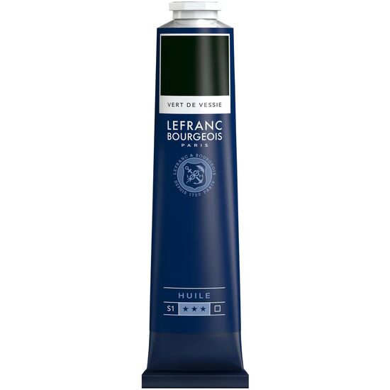 Culoare ulei FINE Lefranc Bourgeois 150 ml – Vopsea pentru profesioniști, Sap Green