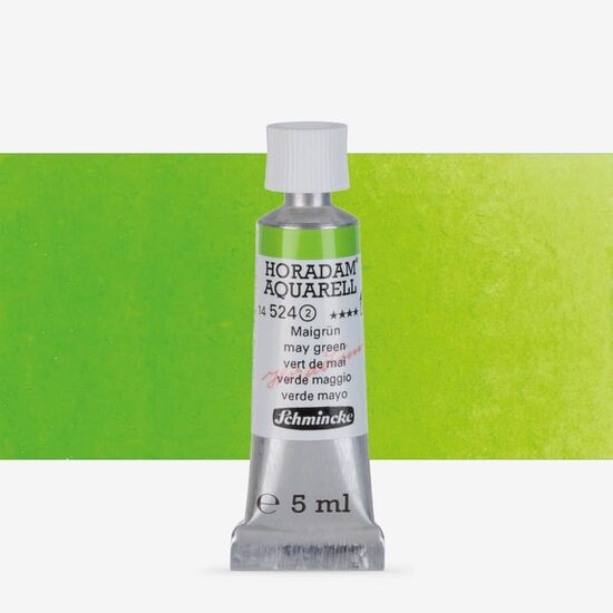 Culori acuarela 5 ml Horadam - Schmincke, May green 5ml
