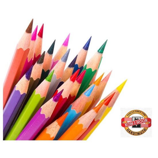 Creioane colorate acuarelabile Mondeluz - Koh-I-Noor