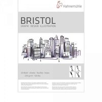 Bloc Bristol 250gr/mp, 20 coli - Hahnemuhle