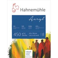 Bloc pentru culori acrilice 450gr/mp, 10 coli - Hahnemuhle