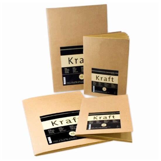 Caiet schite 120gr/mp, 20 coli, hartie Kraft - Hahnemuhle