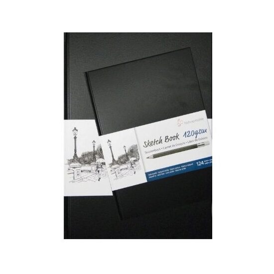 Caiet de schite / Sketch Book 120 gr/mp,62 coli, coperta cartonata - Hahnemuhle