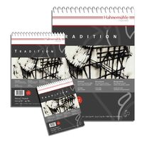 Bloc pentru schite Tradition 100gr/mp, 50 coli, cu spirala - Hahnemuhle