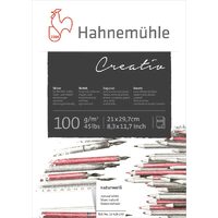 Bloc pentru schite Creativ, 100 gr/mp, 100 coli, cu spirala - Hahnemuhle