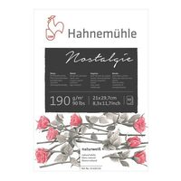 Bloc pentru desen si schite Nostalgie 190gr/mp, 50 coli - Hahnemuhle