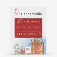 Bloc pentru acuarela Britannia 300 gr/mp, 12 coli - Hahnemuhle