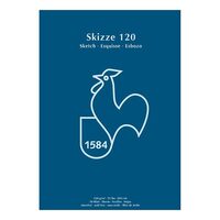 Bloc pentru desen Skizze 120, 50 coli, 120gr/mp - Hahnemuhle