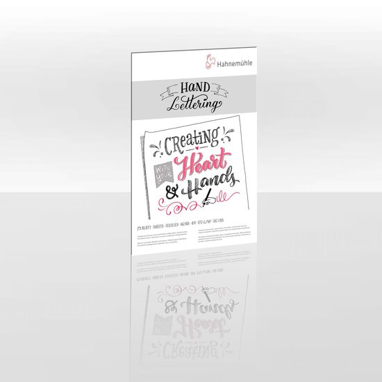 Bloc pentru scris Hand Lettering 170 gr/mp, 25 coli - Hahnemuhle