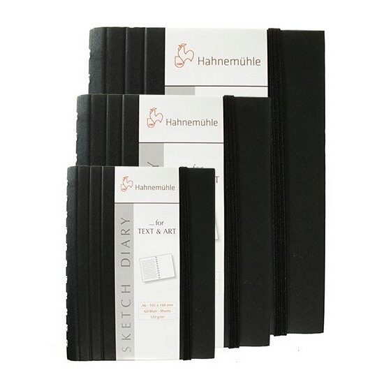 Jurnal 120 gr/mp, 60 coli Sketch Diary - Hahnemuhle
