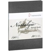 Bloc pentru schite 190 gr/mp, 40 coli 80 pagini / Sketch Book Nostalgie - Hahnemuhle
