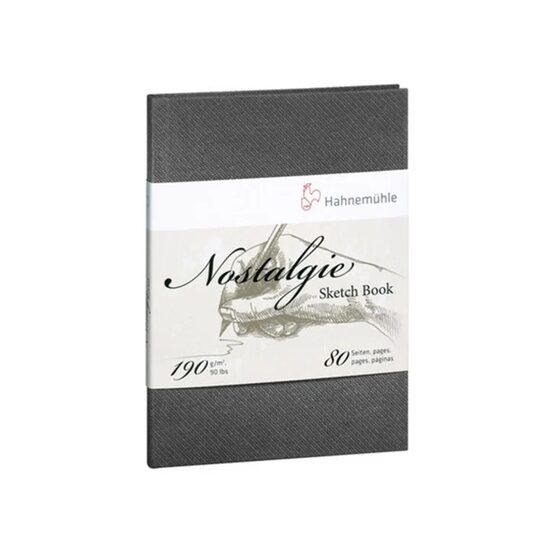 Bloc pentru schite 190 gr/mp, 40 coli 80 pagini / Sketch Book Nostalgie - Hahnemuhle