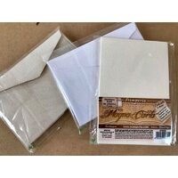 Set 3 plicuri hartie manuala, 10.5x15.5cm - Stamperia