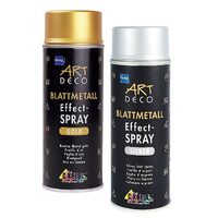 Spray 400 ml auriu / argintiu ART DECO Leaf Metal Effect- C. Kreul