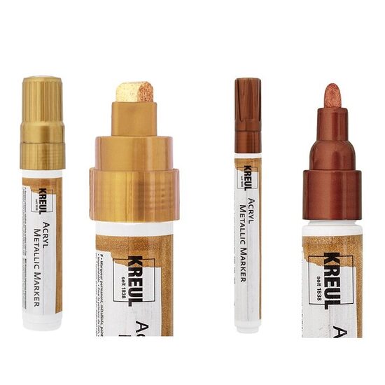 Markere metalizate acrilice / Acryl Metallic Marker - C. Kreul