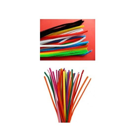 Sarma plusata chenille 8mm, 10 buc. x 50cm, Meyco