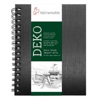 Sketch Book Deko cu spirala, 140gr/mp, 62 coli - Hahnemuhle