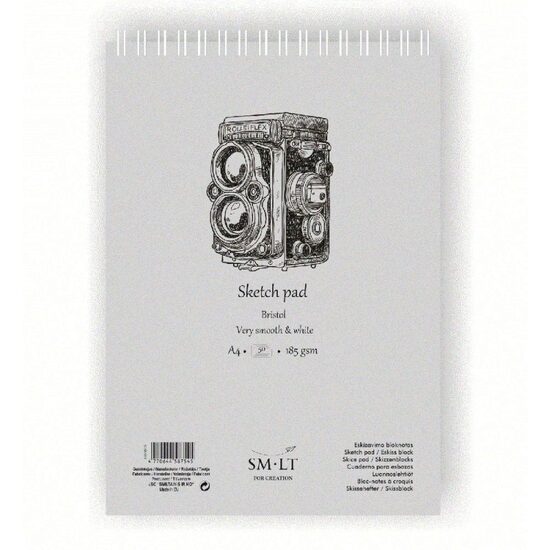 Bloc desen Sketch block Authentic Bristol 185gr - SM-LT