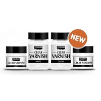 Lac transparent pe baza de solvent, Clear varnish - Pentart