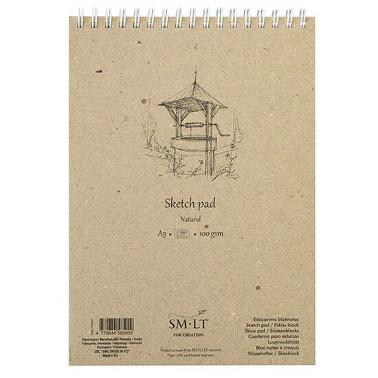 Bloc desen Sketch Authentic Natural 100gr- SM-LT