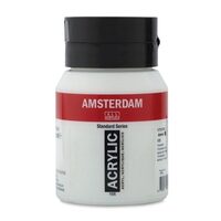 Culoare acrilica Titanium White/Alb de Titan - Amsterdam