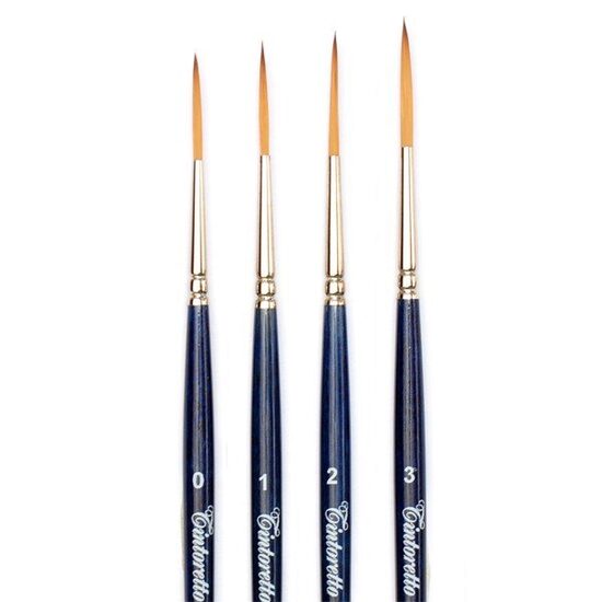 Pensule liner din fibre sintetice fine, seria 453 - Tintoretto