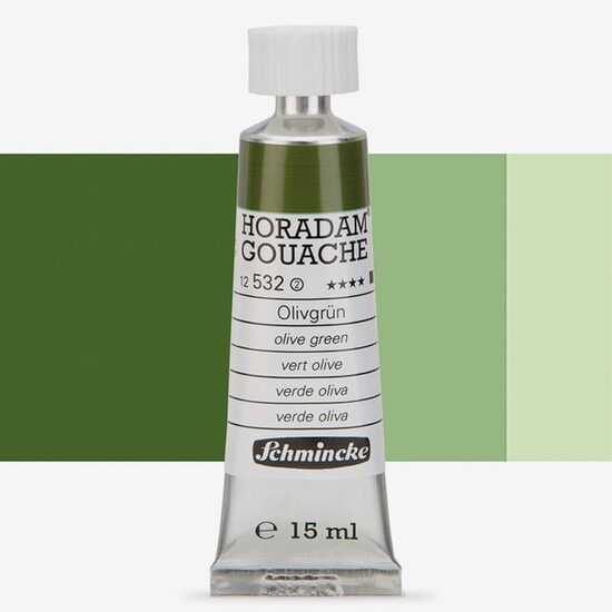 Gouache Horadam 15 ml - Schmincke, olive Green