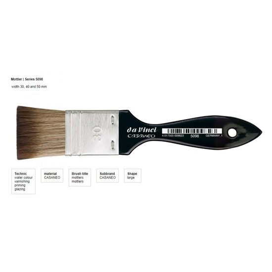 Pensule seria 5098 CASANEO MOTTLER - Da Vinci