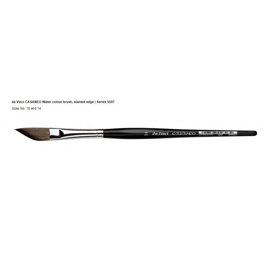 Pensule seria 5597 CASANEO ANGLED SHAPE - Da Vinci