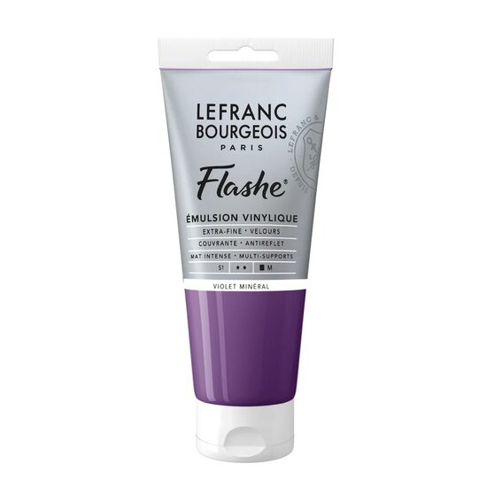 Culoare acrilică extrafină Flashe Lefranc & Bourgeois 80 ml, Mineral violet