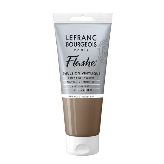 Culoare acrilică extrafină Flashe Lefranc & Bourgeois 80 ml, Pink grey iridescent