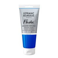 Fluorescent blue – Culori Flashe 80 ml Lefranc & Bourgeois 083