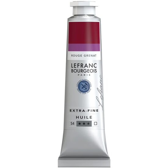Culoare ulei extra-fine Lefranc - 40 ml, Garnet red