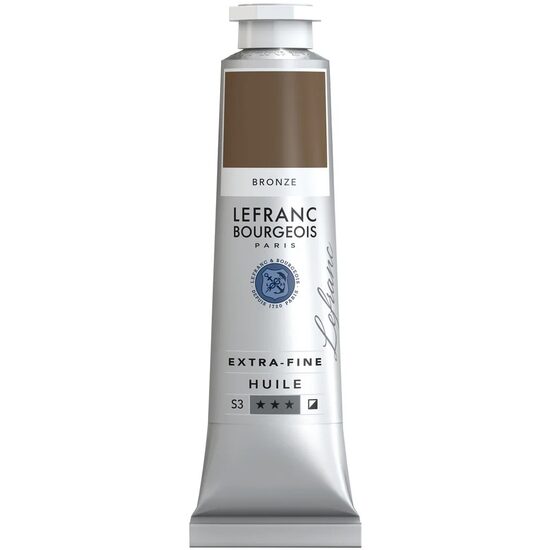 Culoare ulei extra-fine Lefranc - 40 ml, Bronze