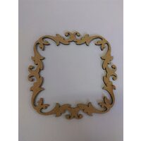 Decoratiuni rame patrate dantelate - MDF - IND-C