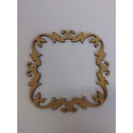 Decoratiuni rame patrate dantelate - MDF - IND-C