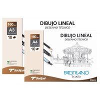 Plic cu 10 coli 160 gr pentru desen tehnic - Sadipal