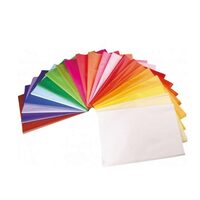 Set 25 buc Hartie tissue/servetel 51 x 76 cm, 17gr.- diferite culori - Sadipal