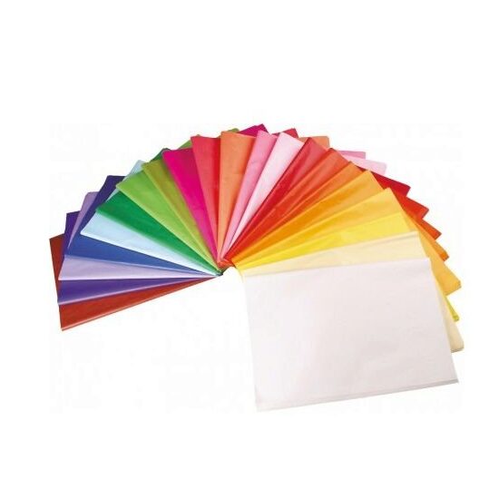 Set 25 buc Hartie tissue/servetel 51 x 76 cm, 17gr.- diferite culori - Sadipal