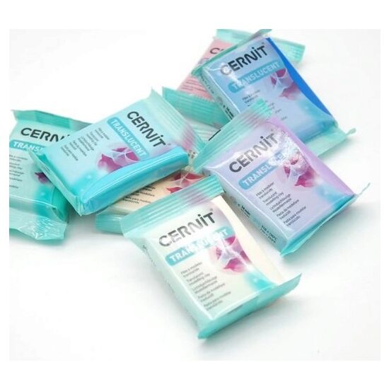 Pasta polimerica de modelat - Cernit Translucent - 56gr.